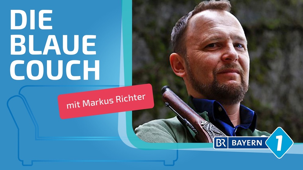 Markus Richter, Gast auf der Blauen Couch | Bild: Thomas Endl, Montage: BR