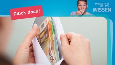 Marcus Fahn will's wissen: 100.000 Euro gefunden und zurückgegeben | Bild: iStock/ AndreyPopov BR: Montage