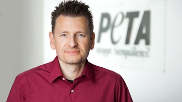 Peter Höffken von PETA Deutschland.  | Bild: PETA Deutschland
