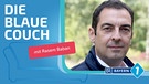 Rasem Baban, Münchner Tierparkdirektor, auf der Blauen Couch | Bild: picture-alliance/dpa; Montage: BR