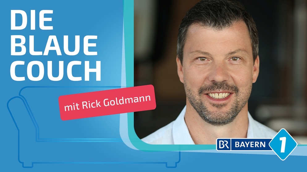 Rick Goldmann zu Gast auf der Blauen Couch | Bild: Sebastian Fuchs, Montage: BR