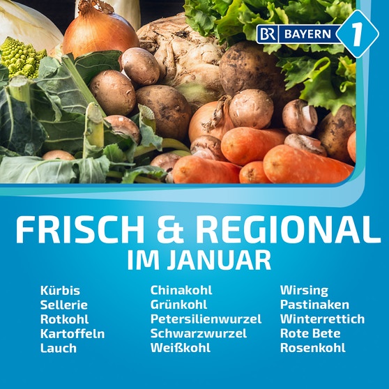 Saisonkalender: Wann ist welches Obst und Gemüse frisch und regional? |  Bayern 1 | Radio