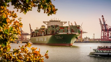 Containerschiff | Bild: mauritius-images