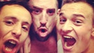 FCB-Spieler Rafinha, Franck Ribéry und Xherdan Shaqiri posten Fotos nach Sieg über Eintracht Frankfurt in sozialen Netzwerken | Bild: Xherdan Shaqiri (Facebook-Account)