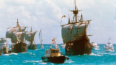 Nachbildung Santa Maria, Schiff von Kolumbus | Bild: picture-alliance/dpa
