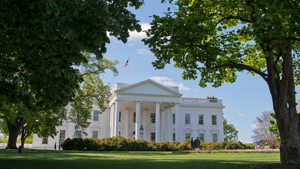 Weißes Haus in Washington D.C. | Bild: picture-alliance/dpa