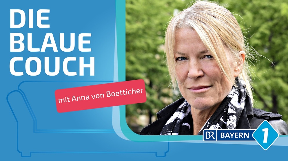 Apnoe-Taucherin Anna von Boetticher auf der Blauen Couch | Bild: dpa, picture-alliances; Montage: BR