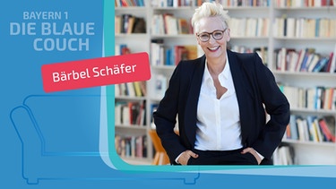 Bärbel Schäfer zu Gast auf der Blauen Couch | Bild: Esther Haase, Montage: BR