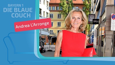 Andrea L'Arronge zu Gast auf der Blauen Couch | Bild: picture-alliance/dpa