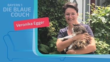 Veronika Egger zu Gast auf der Blauen Couch auf BAYERN 1 | Bild: privat; Montage: BR