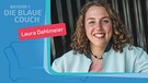 Laura Dahlmeier zu Gast auf der Blauen Couch | Bild: Dominik Berchtold, Montage: BR