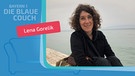 Schriftstellerin Lena Gorelik auf der Blauen Couch | Bild: privat, Montage: BR