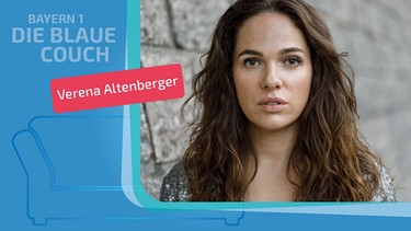 Schauspielerin Verena Altenberger zu Gast auf der Blauen Couch | Bild: Teresa Marenzi, Montage: BR