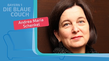 Andrea Maria Schenkel zu Gast auf der Blauen Couch | Bild: Andrea Herdegen; Montage: BR