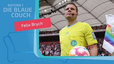 Felix Brych zu Gast auf der Blauen Couch | Bild: privat, Montage: BR