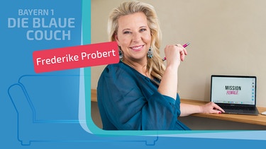 Frederike Probert zu Gast auf der Blauen Couch | Bild: Helen Fischer, Montage: BR