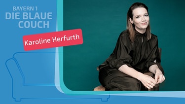 Karoline Herfurth zu Gast auf der Blauen Couch | Bild: Warner Bros. Ent., Mathias Bothor, Montage: BR