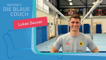 Lukas Dauser zu Gast auf der Blauen Couch | Bild: privat; Montage: BR