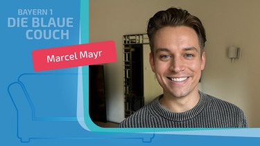 Marcel Mayr zu Gast auf der Blauen Couch | Bild: privat; Montage: BR