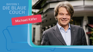 Michael Käfer zu Gast auf der Blauen Couch | Bild: privat: Montage: BR