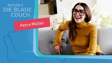 Petra Müller zu Gast auf der Blauen Couch | Bild: Oliver Spies; Montage: BR