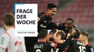 Leverkusener Spieler jubeln über ein Tor | Bild: picture-alliance/dpa/BR