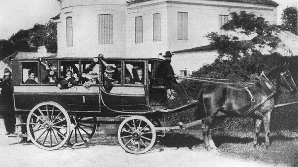 Groschenwagen von 1861 | Bild: MVG-Archiv