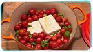 Ein Topf mit Feta, Tomaten und Basilikum | Bild: BR/ Susanne Wolff