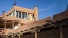 50 States - Dirk Rohrbach in New Mexico: Adobe-Haus in Taos, genannt The Mud Palace. | Bild: BR/Dirk Rohrbach