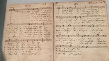 Die "Authentische Veranlassung" des Liedes "Stille Nacht", die erst 1854 gefunden wurde. | Bild: BR / Julio Segador