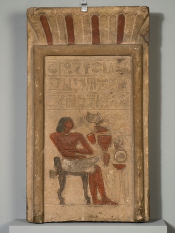 Mittleres  Reich,  12.  Dynastie,  um  1900  v.  Chr.,  ÄS  34 | Bild: Staatliches Museum Ägyptischer Kunst (Foto M. Franke)