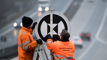 Die Bundesautobahn A9 | Bild: picture-alliance/dpa