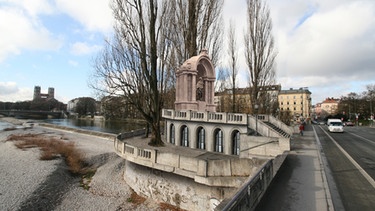 Visualisierung des ehemaligen Denkmals auf der Corneliusbrücke | Bild: Interessengemeinschaft Wiedererrichtung KLII Denkmal