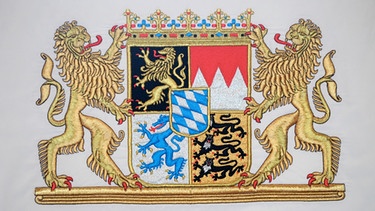 Bayerisches Wappen | Bild: picture-alliance/dpa / Tobias Hase