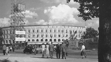 Die Nürnberger Kongresshalle | Bild: Dokumentationszentrum Reichsparteitagsgelände Ph-0694-10       