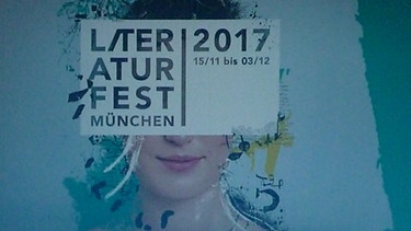 Logo Literaturfest München 2017, Eröffnungsabend | Bild: Cornelia Zetzsche
