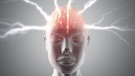 Symbolbild: schematische Darstellung eines Kopfes, bei dem aus dem Gehirn Blitze zucken. | Bild: Colourbox