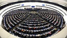Blick auf das Plenum im Europa-Parlament.  | Bild: dpa-Bildfunk