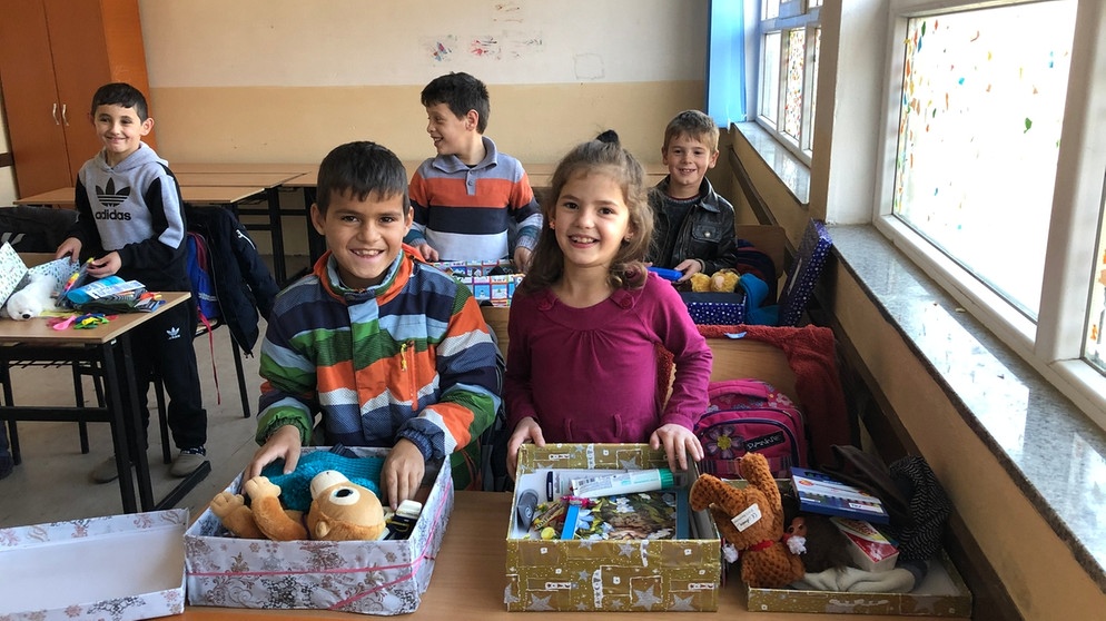 Kinder des Kindergartens in Krushe e Vogel (Kosovo) | Bild: Humedica