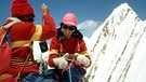 Die Bergsteigerin Hannelore Schmatz bei der Everest-Expedition 1979 | Bild: Günter Kämpfe