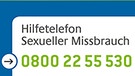 Hilfetelefon Sexueller Missbrauch: 0800 22 55 530 | Bild: www.hilfeportal-missbrauch.de