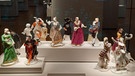 Comedia dell' arte Figuren von Franz Anton Bustelli im Bayerischen Nationalmuseum München | Bild: BR / Sarah Khosh-Amoz