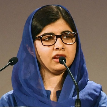 06.08.2019, Frankreich: ©Kyodo/MAXPPP - 06/08/2019 ; Nobel Peace Prize laureate Malala Yousafzai emphasizes the importance of supporting female education in a speech at the UNESCO headquarters in Paris on July 5, 2019. Kyodo Foto: MAXPPP | Bild: picture-alliance/dpa