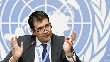 Nils Melzer, UN-Sonderberichterstatter über Folter | Bild: picture alliance/KEYSTONE