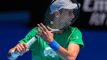 Novak Djokovic | Bild: dpa-Bildfunk/Mark Baker