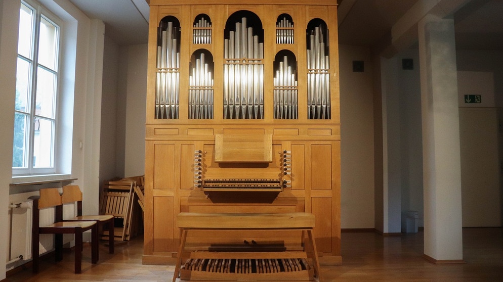 Rohlf-Orgel der Hochschule für Kirchenmusik Bayreuth | Bild: BR-Studio Franken/Thibaud Schremser