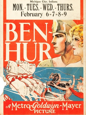 "Ben Hur", Filmplakat (1925) | Bild: picture alliance / Everett Collection/Courtesy Everett Collection