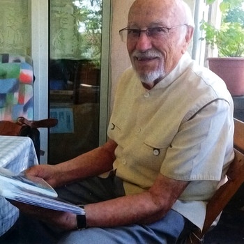 Dr. Walter Grein in seiner Wohnung in Bad Kreuznach | Bild: Dr. Walter Grein