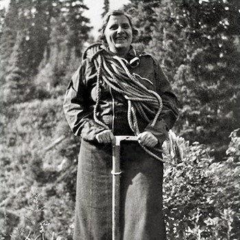 Bergsteigerin in Pose (1935) | Bild: picture-alliance/dpa/akg-images