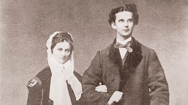Ludwig II. mit seiner Braut Sophie von Bayern | Bild: Scherl/Süddeutsche Zeitung Photo